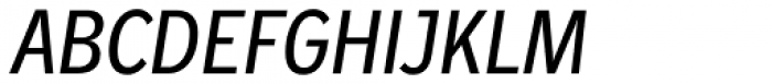 Jasan Condensed Italic Font UPPERCASE