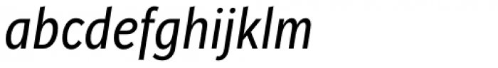 Jasan Condensed Italic Font LOWERCASE
