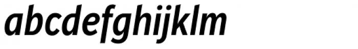 Jasan Condensed Medium Italic Font LOWERCASE