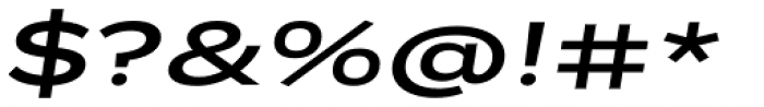 Jasan Wide Medium Italic Font OTHER CHARS