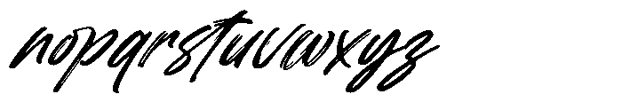 Jasding Blowned Italic Font LOWERCASE