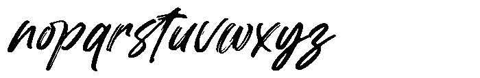 Jasding Blowned Regular Font LOWERCASE