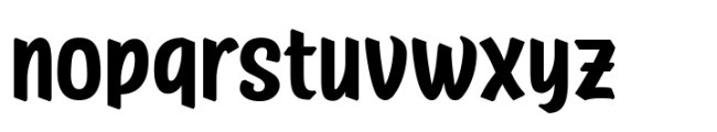 Jatukiy Font LOWERCASE