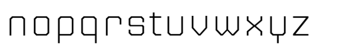 Jaturat Extra Light Font LOWERCASE