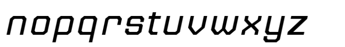 Jaturat Italic Font LOWERCASE