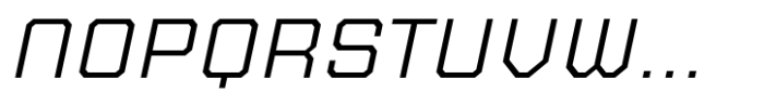 Jaturat Light Italic Font UPPERCASE