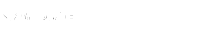 Java Heritages Inline Font OTHER CHARS