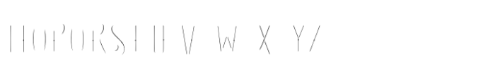 Java Heritages Inline Font UPPERCASE