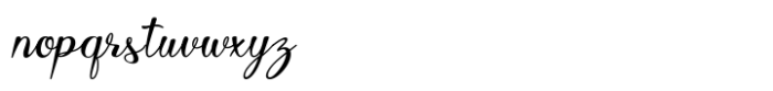 Javin Font LOWERCASE