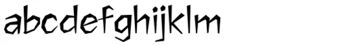 Jawbreaker Font LOWERCASE