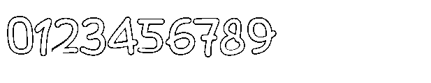Jawharah Outline Font OTHER CHARS