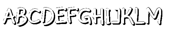 Jawharah Shadow Font UPPERCASE