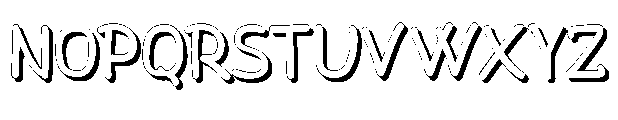 Jawharah Shadow Font UPPERCASE