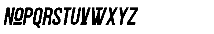 Jaxon Display Jaxon Regular_Italic Font UPPERCASE