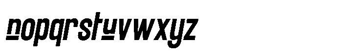 Jaxon Display Jaxon Regular_Italic Font LOWERCASE