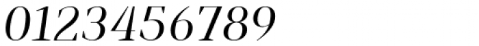 Jaymont Light Italic Font OTHER CHARS