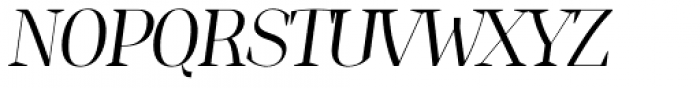 Jaymont Light Italic Font UPPERCASE