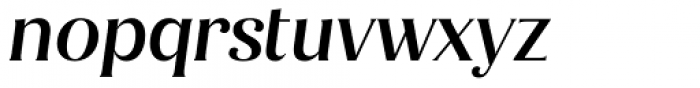 Jazmín Alt Medium Italic Font LOWERCASE