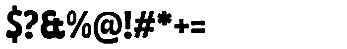 Jazzberry Font OTHER CHARS