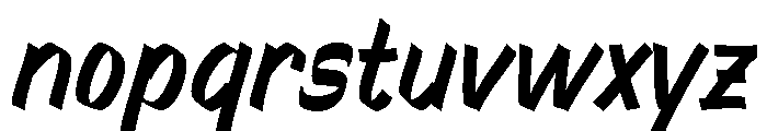 Jaakko Normal Font LOWERCASE