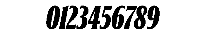 Jargon Black Italic Font OTHER CHARS