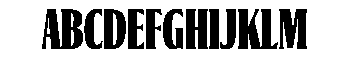 Jargon Black Font UPPERCASE