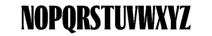 Jargon Black Font UPPERCASE