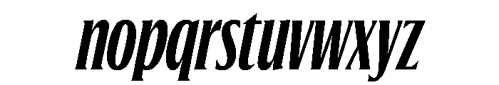 Jargon Bold Italic Font LOWERCASE