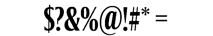 Jargon Bold Font OTHER CHARS