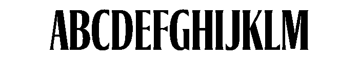 Jargon Bold Font UPPERCASE