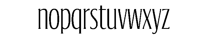 Jargon Light Font LOWERCASE