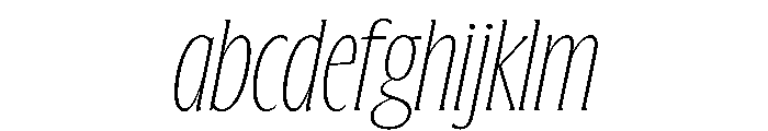 Jargon Thin Italic FONT