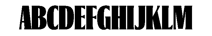 Jargon Ultra Font UPPERCASE