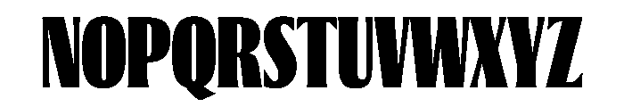 Jargon Ultra Font UPPERCASE