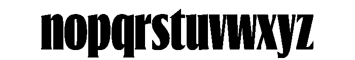 Jargon Ultra Font LOWERCASE