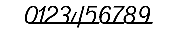 Javelin Regular Font OTHER CHARS