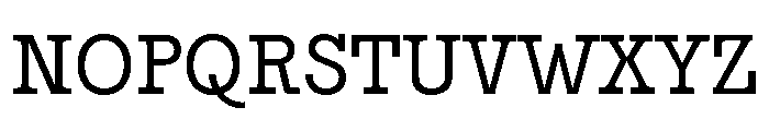 Jazz BT Regular Font UPPERCASE