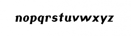 Jackdaw Italic Font LOWERCASE