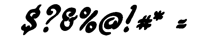 Jacks Guitar Regular Font OTHER CHARS