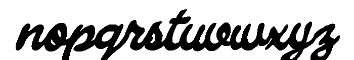 Jacks Guitar Regular Font LOWERCASE