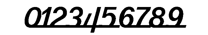 Javelin Bold Font OTHER CHARS