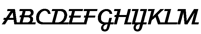 Javelin Bold Font UPPERCASE