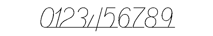Javelin Light Font OTHER CHARS