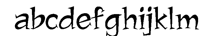 Jawbox Chanky Regular FONT