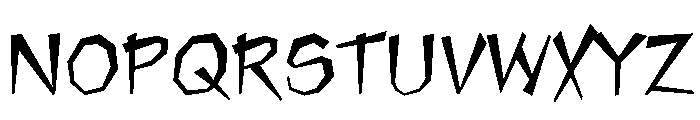 Jawbreaker Regular Font UPPERCASE