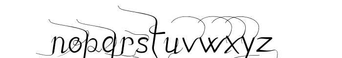 JBStyle Font LOWERCASE