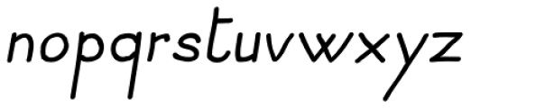 JBScript Simple Bold Italic Font LOWERCASE