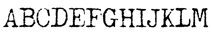 JCAguirreP - Old Type Font UPPERCASE