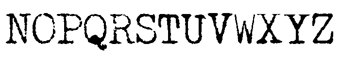 JCAguirreP - Old Type Font UPPERCASE