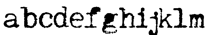 JCAguirreP - Old Type FONT